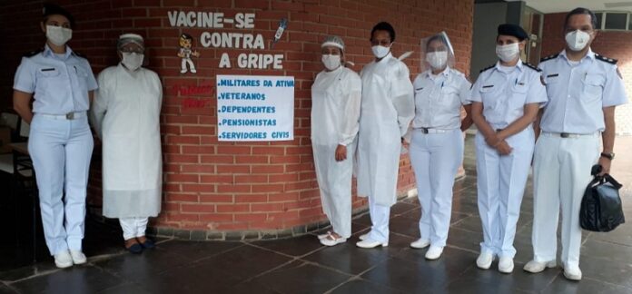 Seção de atenção à saúde da 15ª RPM realiza 2ª fase da campanha de vacinação contra a gripe