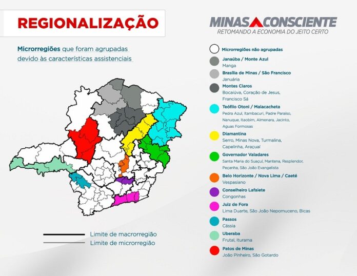 Municípios mineiros receberão tratamento individualizado na nova fase do plano Minas Consciente