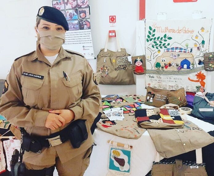 Militar da 15ª RPM apresenta Projeto MLV em cerimônia da PMMG em Lagoa Santa/MG