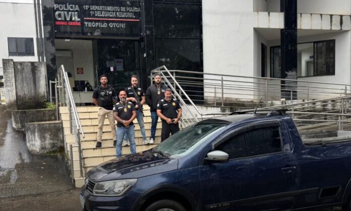 Polícia Civil de Teófilo Otoni recupera veículo furtado em Belo Horizonte