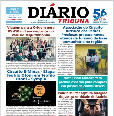 JORNAL DIÁRIO TRIBUNA - 23-SET-2025