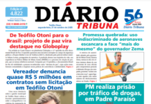 Diário Tribuna, 21 de Outubro de 2025, Teófilo Otoni – MG