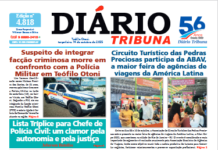Diário Tribuna, 14 de Outubro de 2025, Teófilo Otoni – MG