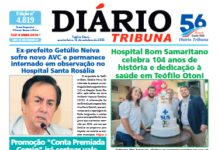 Diário Tribuna, 15 de Outubro de 2025, Teófilo Otoni – MG