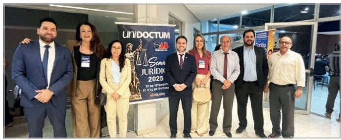 Semana Jurídica do Unidoctum traz experientes nomes do Direito na abordagem de temas atuais