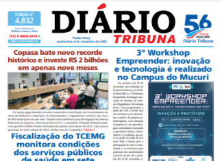 Diário Tribuna, 06 de Novembro de 2025, Teófilo Otoni – MG