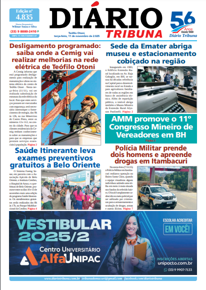 DIÁRIO TRIBUNA 11 NOV 2015