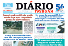 Diário Tribuna, 24 de Fevereiro de 2026, Teófilo Otoni – MG