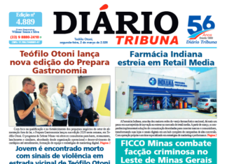 Diário Tribuna, 02 de Março de 2026, Teófilo Otoni – MG
