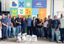 Sindcomércio realiza entrega toneladas de donativos em parceria com o Sesc Mesa Brasil após fortes chuvas na região