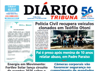 Diário Tribuna, 01 de Abril de 2026, Teófilo Otoni – MG
