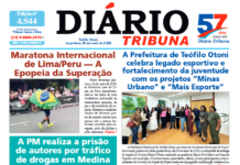 Diário Tribuna, 26 de maio de 2026, Teófilo Otoni – MG