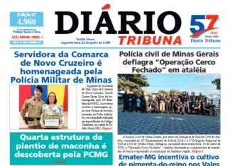 Diário Tribuna, 22 de junho de 2026, Teófilo Otoni – MG