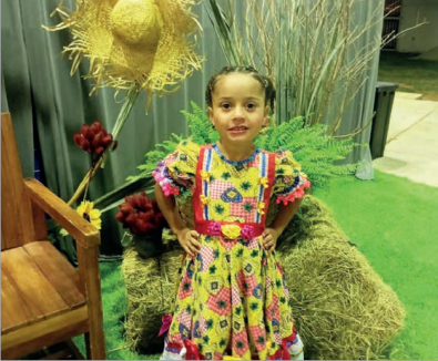 Menina de 6 anos morreu após ser atingida por disparo de arma de fogo no município de Pavão