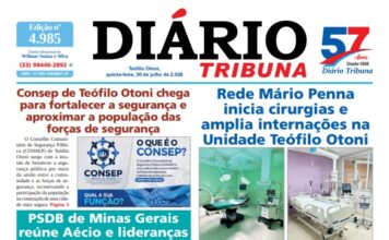 Diário Tribuna, 30 de julho de 2026, Teófilo Otoni – MG