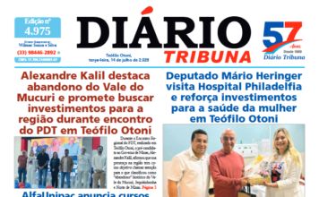Diário Tribuna, 14 de julho de 2026, Teófilo Otoni – MG