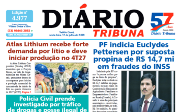 Diário Tribuna, 17 de julho de 2026, Teófilo Otoni – MG