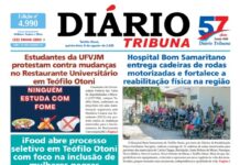 Diário Tribuna, 06 de agosto de 2026, Teófilo Otoni – MG