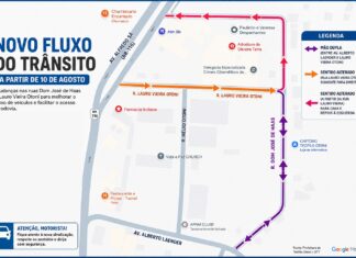 Mudanças no trânsito alteram acesso à Delegacia e o sentido de ruas em Teófilo Otoni