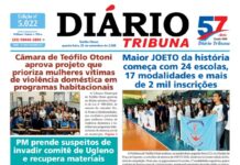 Diário Tribuna, 23 de setembro de 2026, Teófilo Otoni – MG