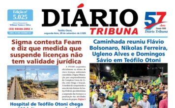 Diário Tribuna, 28 de setembro de 2026, Teófilo Otoni – MG