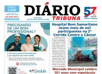 Diário Tribuna, 30 de setembro de 2026, Teófilo Otoni – MG