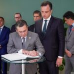Pacheco assume cargo no TCU e afirma que diálogo institucional fortalece as instituições