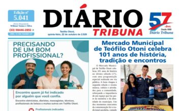 Diário Tribuna, 22 de outubro de 2026, Teófilo Otoni – MG