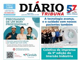 Diário Tribuna, 29 de outubro de 2026, Teófilo Otoni – MG